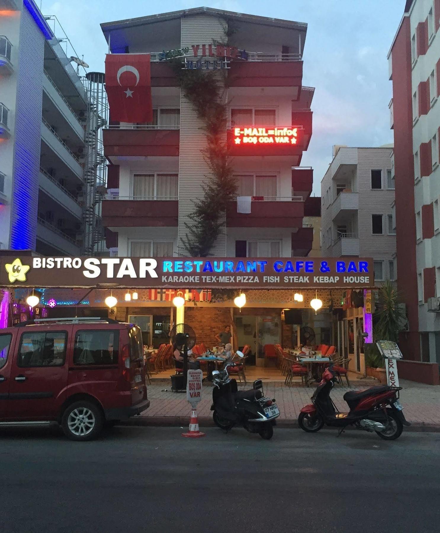Kleopatra Beach Yildiz Hotel Alanya Exterior photo
